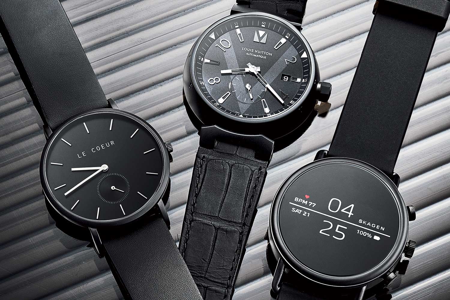 Matt black deals watches