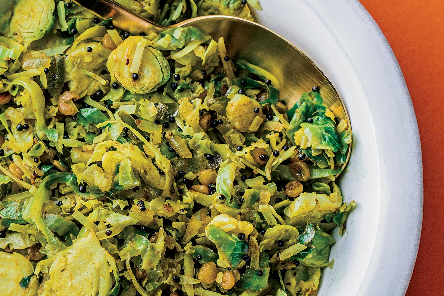 Recipe Sahil Sethi’s Brussels Sprouts Foogath Chicago Magazine