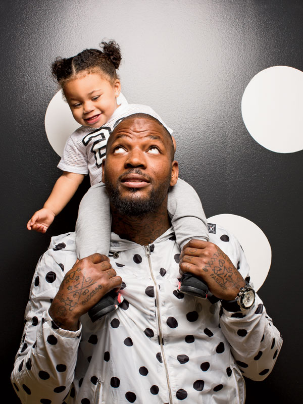 Bennett and his daughter