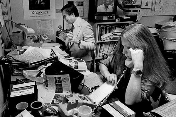 Bill Kurtis with Donna La Pietra