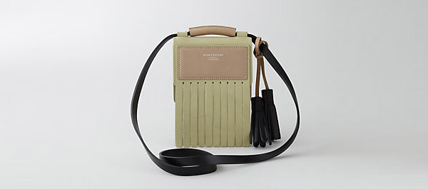 Acne laurie top fringe bag