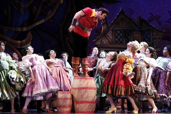 Production image from Disney's Beauty and the Beast at the Cadillac Palace in Chicago