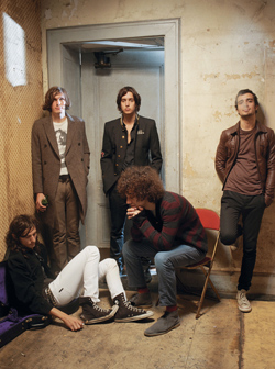 The Strokes, one of the bands that will headline Lollapalooza 2010 in Chicago's Grant Park