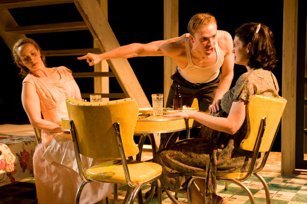 Scene from David Cromer's A Streetcar Named Desier, at Writers' Theatre in Glencoe