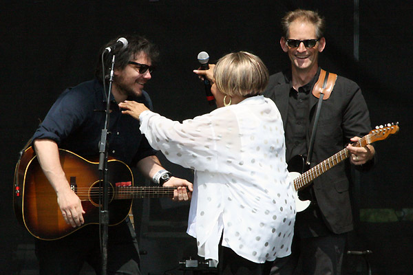 Jeff Tweedy and Mavis Staples