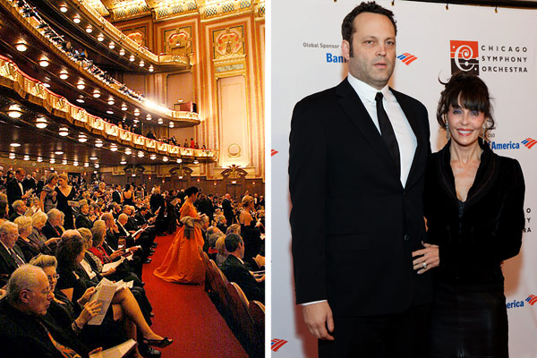 Lyric Opera; Vince Vaughn and mother