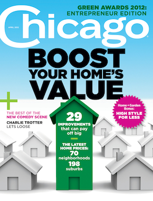 April 2012 Cover of Chicago magazine