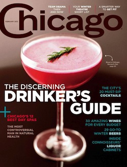Chicago Magazine's Drinker's Guide Cover