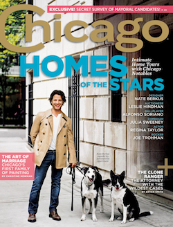 Chicago magazine February 2011 Homes of the Stars Issue