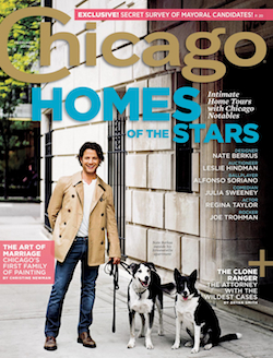 Chicago magazine February 2011 Homes of the Stars Issue