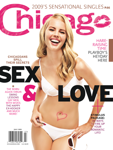 Chicago magazine July 2009 Sex and Love Cover
