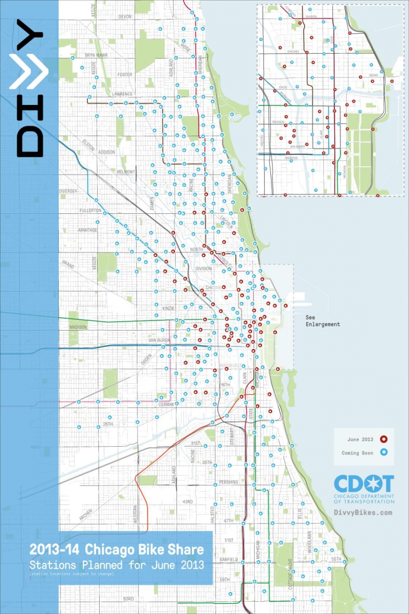 Chicago Bike Map