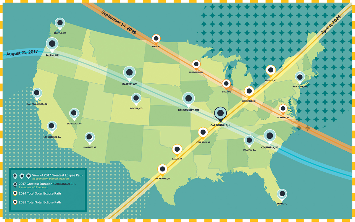 Total Solar Eclipse 2024 Path Map Indiana