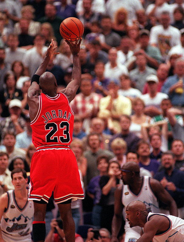 Chicago Bulls Michael Jordan And Scottie Pippen, 1998 Nba Sports  Illustrated Cover by Sports Illustrated