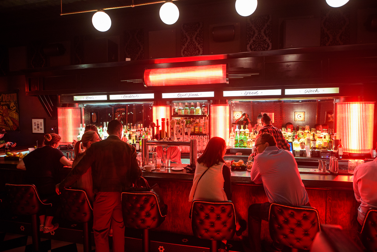 Good Measure, River North's punk-ish restaurant/bar, features food