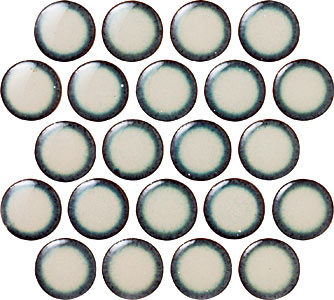 Ann Sacks Penny Round ceramic tile