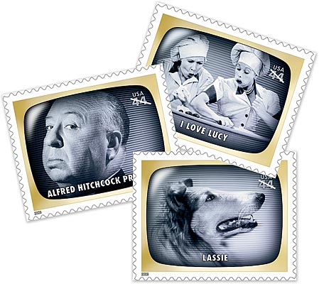 Early-TV stamps