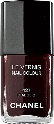 Chanel nail polish in Diabolic