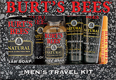 Burt’s Bees men’s travel kit
