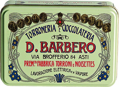 D. Barbero candy tin
