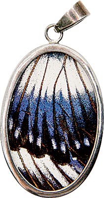 Butterfly wing pendant