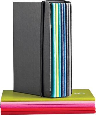 Moleskine notebook calendar set