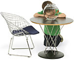 Knoll for Kids, chair and table