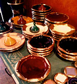 plateware from Marrakech Treasures