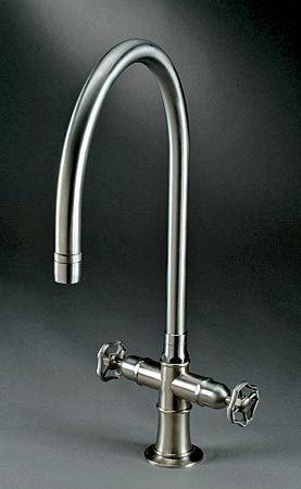 Jaclo SVO Collection vintage-look stainless steel faucet