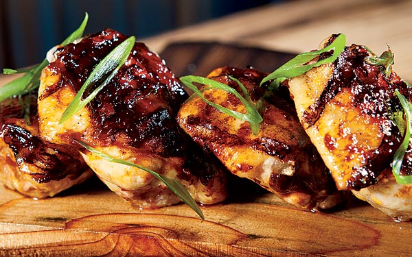 Grilled wings by Randal Jacobs at Elate