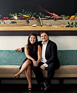 Kimberly Anguil Mafrici and Mauro Mafrici of Pelago