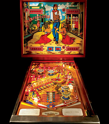 Sharpshooter pinball game