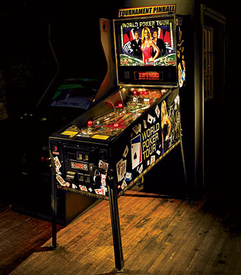 World Poker Tour pinball game