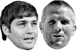 Jay Cutler and Brett Favre