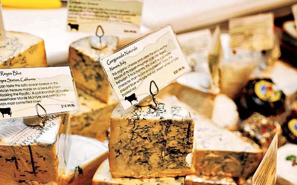 Fancy cheeses from Pastoral