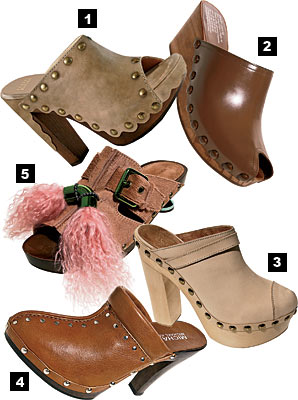 Clogs by Stuart Weitzman, 