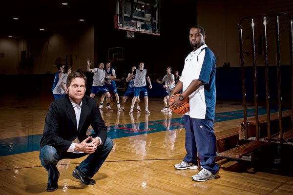 Jay Sharman (left) and Rashon Bruno, the men behind 'The Street Stops Here'