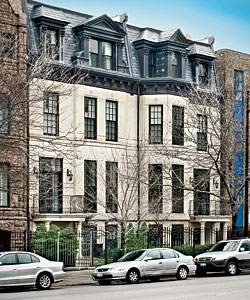 130-year-old mansard-roofed limestone house