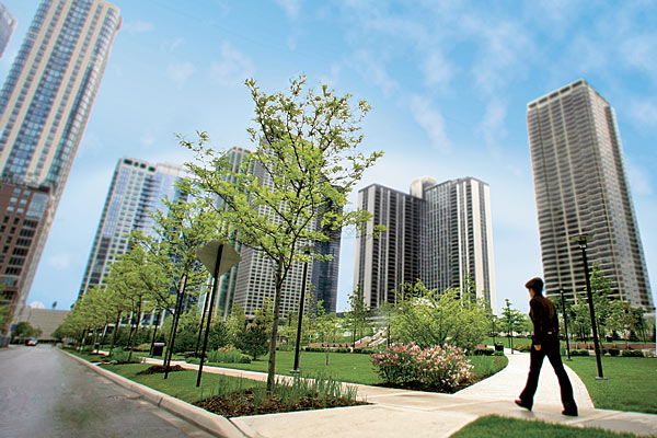 Lakeshore East in downtown Chicago