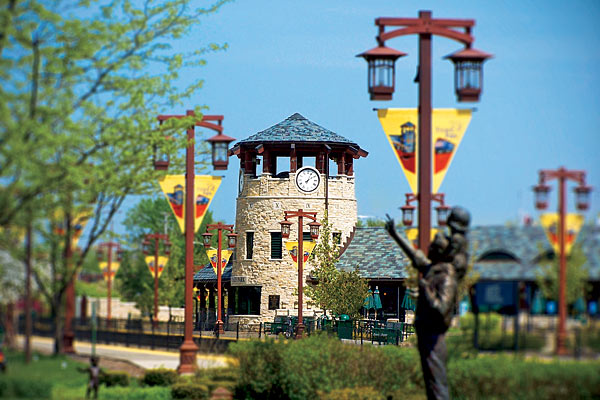 The Tinley Park train station