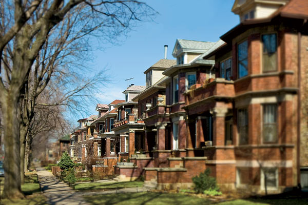 Handsome older homes are a hallmark of the Lakewood Balmoral neighborhood