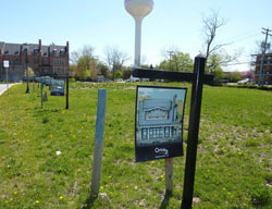 The SchoolStreet site, ready for development