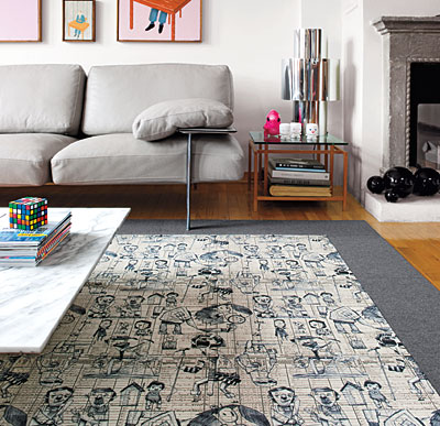 Rug design by Tom Glick