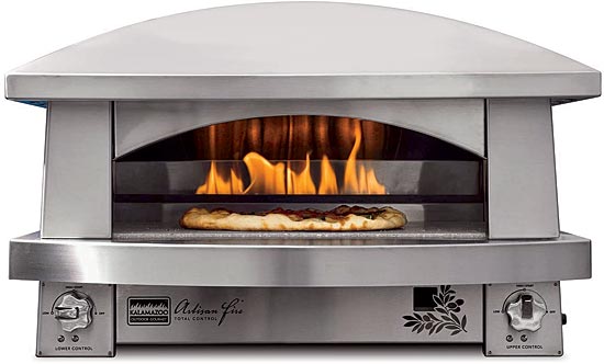 gas-fired tabletop oven