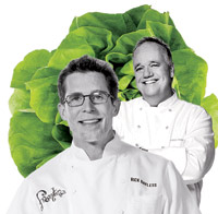 Rick Bayless and Tony Mantuano