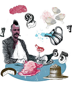 Patrick "Deep Dish" Bertoletti, illustration by Tonwen Jones