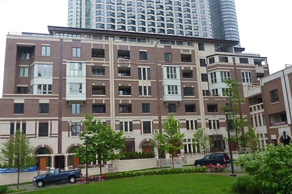 Townhouse penthouse at Lakeshore East