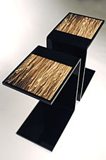 C side tables, created by The McLaughlin Collection and Richard Bettinger
