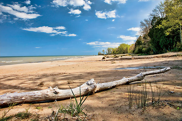 Harrington Beach in Port Washington, Wisconsin
