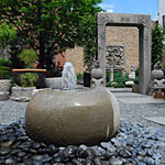 Stone fountain from Pagoda Red